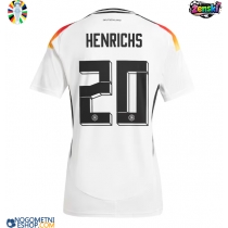 Ženski Nogometni dresi Nemčija Benjamin Henrichs #20 Domači EP 2024 Kratek Rokav